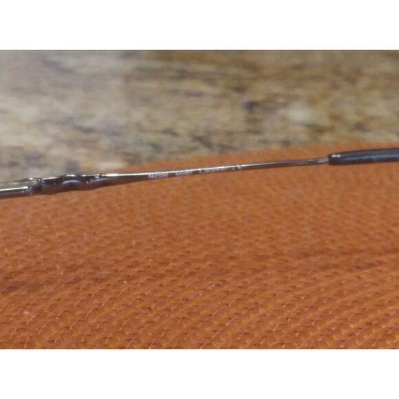 Nicole Miller Eyeglass Frame Half Rimless Bridge 47-19-135 Blue - Picture 4 of 9